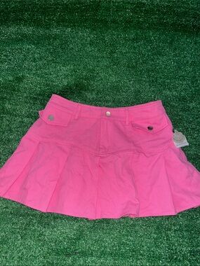 NWT altar’d state skirt Barbie Pink Pleated Skirt  S